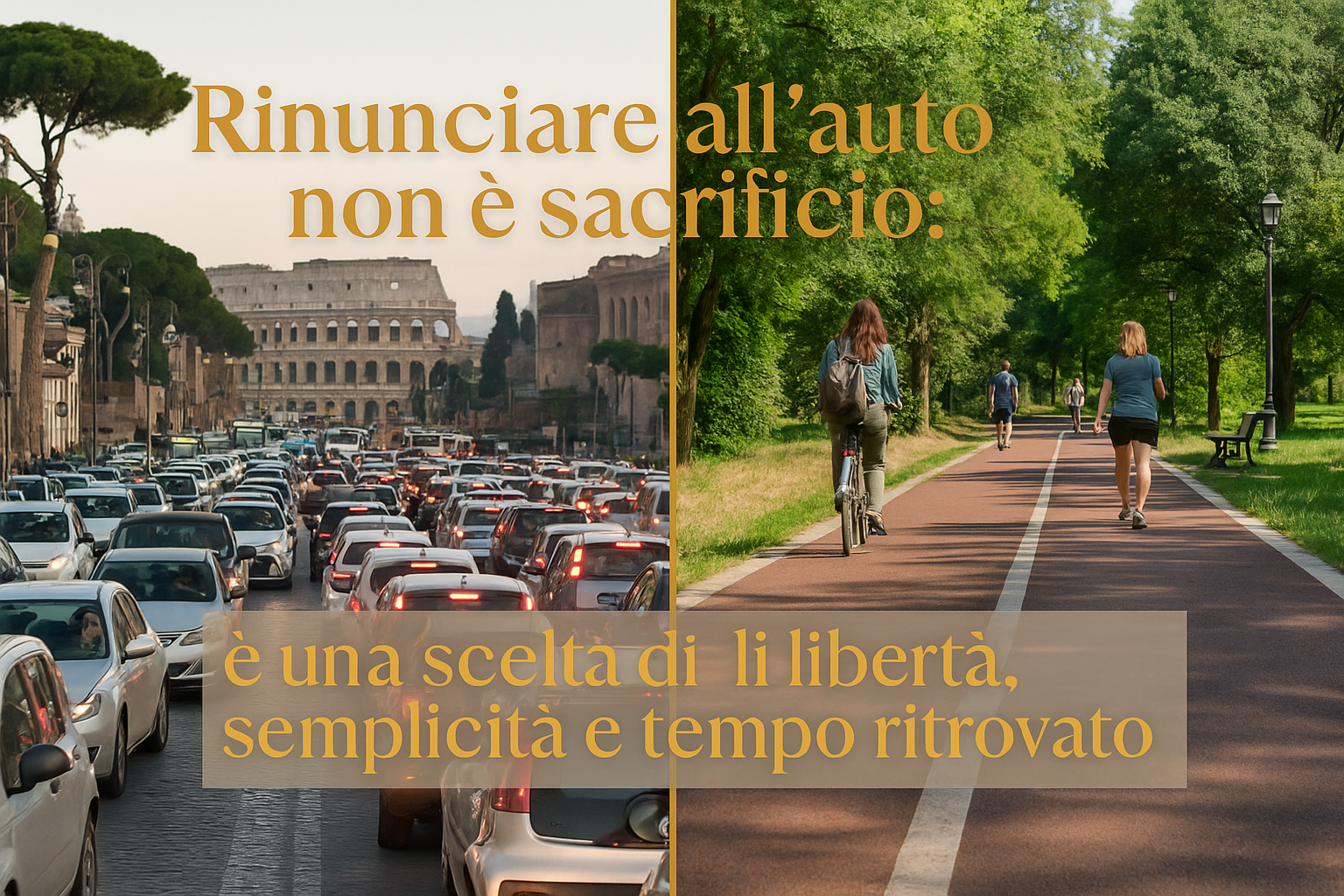 Vivere a Roma senza auto: i quartieri smart e i vantaggi reali