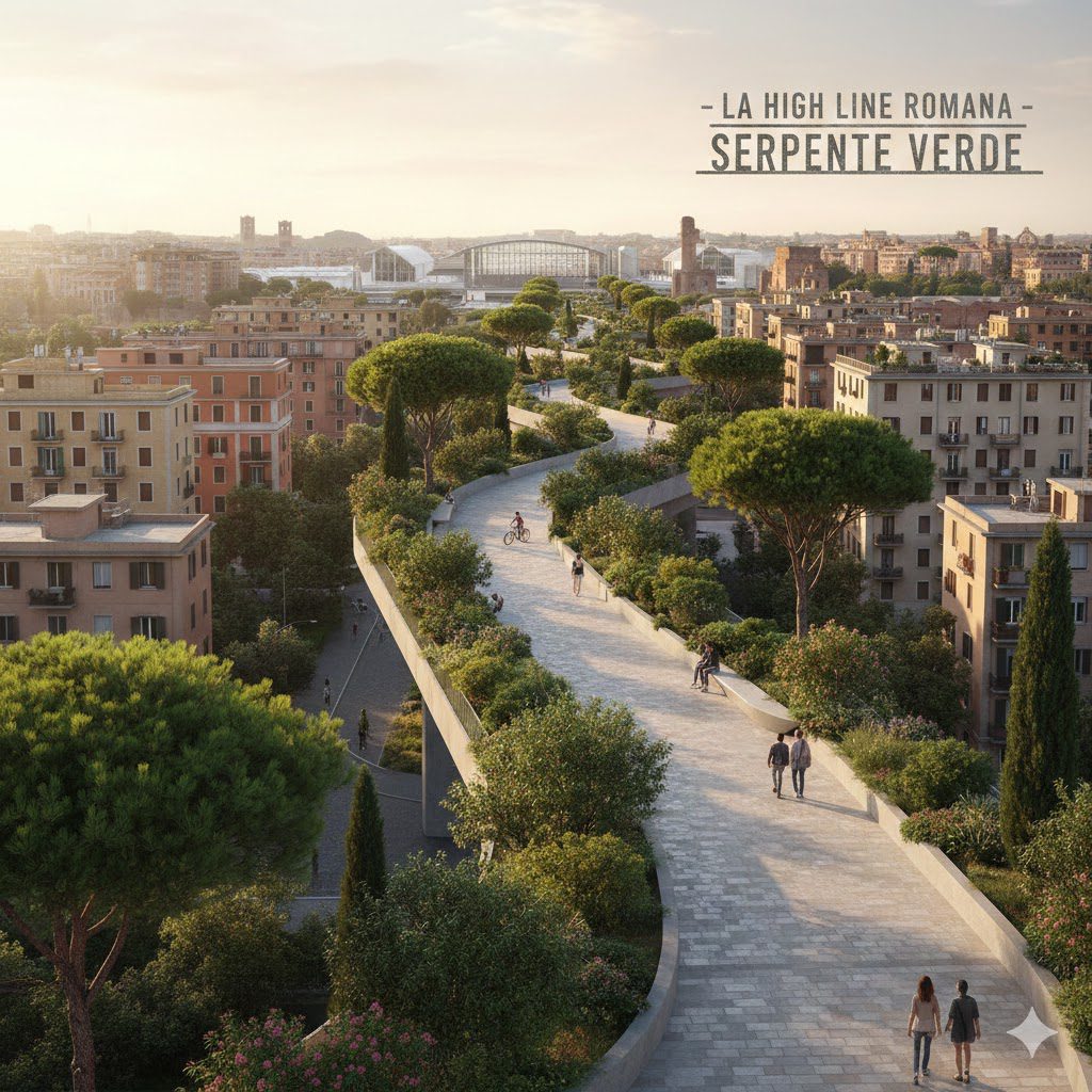 Il Sogno del Parco Pensile che Ricuce la Città (e Rivaluta la Tua Casa)